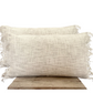 POSITANO - Set of 2 cushion covers with fringes