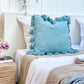 ROMANTICO - Set of 2 Cushion covers with pom poms